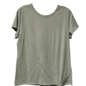 GAP Vintage Wash Crewneck Tee Green L
